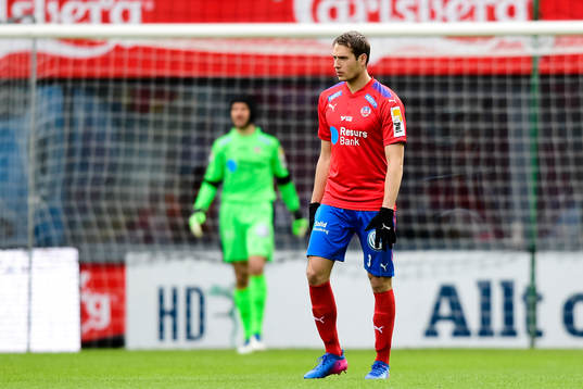 Helsingborgs Frederik Helstrup deppar