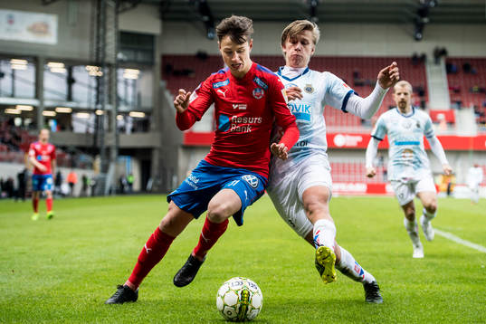 Helsingborgs Alex Timossi Andersson och Gefles Albin