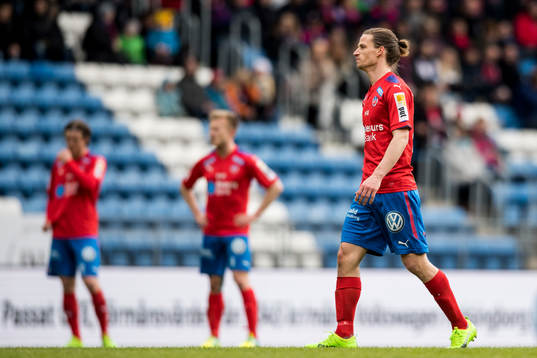 Helsingborgs Jesper Lange deppar