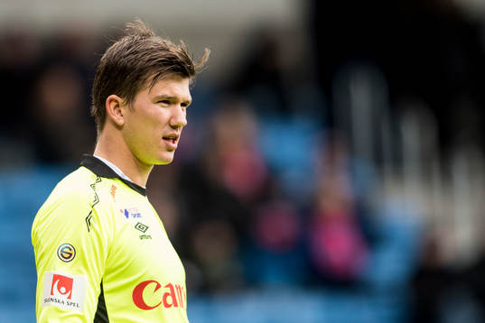 Gefles målvakt August Strömberg