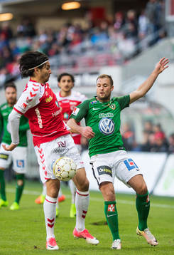 Kalmars Emin Nouri och Jönköpings Tom Siwe