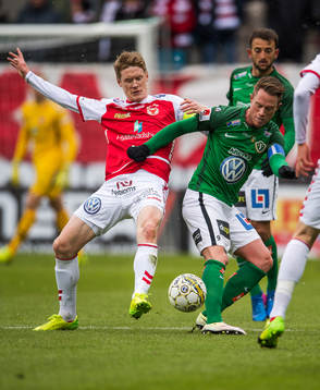 Kalmars Rasmus Elm och Jönköpings Tommy Thelin