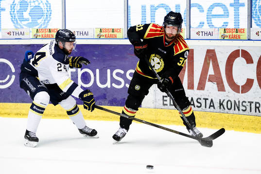 s Erik Christensen och Brynäs Jonathan Granström