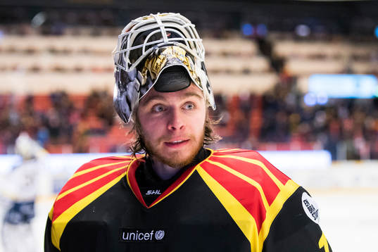 Brynäs målvakt Felix Sandström