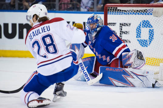 Rangers målvakt Henrik Lundqvist