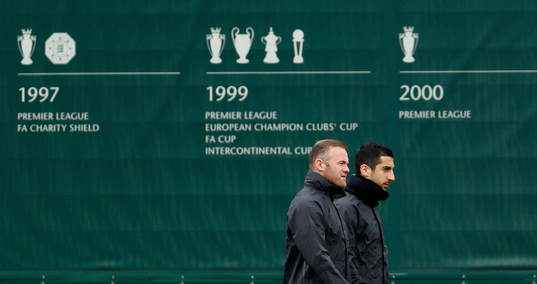 Fotboll, Träning Britain Football Soccer - Manchester