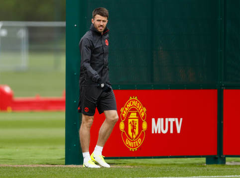 Fotboll, Träning Britain Football Soccer - Manchester