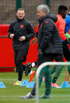 Fotboll, Träning Britain Football Soccer - Manchester