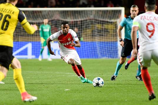 Fotboll, Champions League Thomas Lemar of Monaco