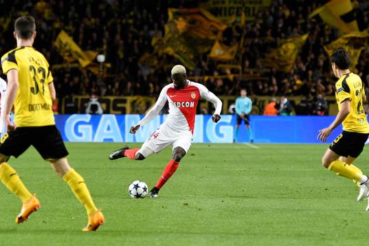 Fotboll, Champions League Tiemoue Bakayoko of Monaco