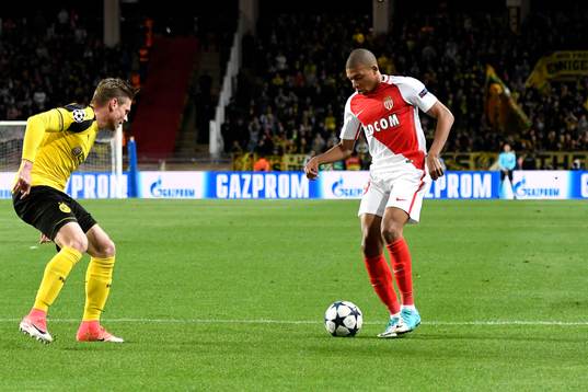 Fotboll, Champions League Kylian Mbappe of Monaco