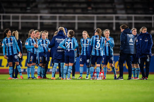 Djurgårdens spelare deppar