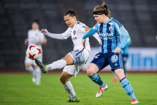 Rosengårds Alexandra Lowe Riley och Djurgårdens Hanna