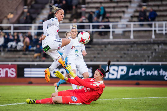 Rosengårds Sanne Troelsgaard Nielsen hoppar över