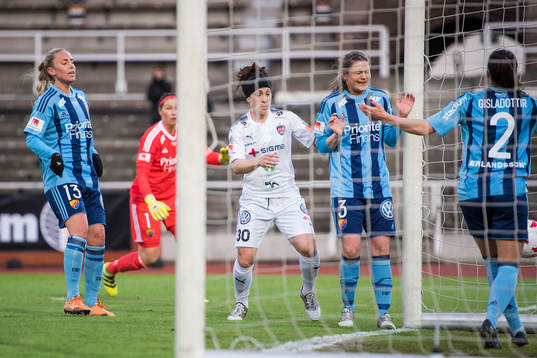 Djurgårdens Petronella Ekroth, målvakt Gudbjörg