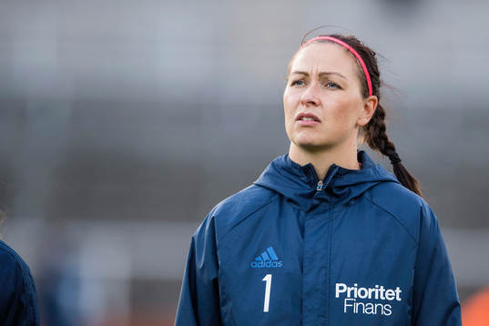 Djurgårdens målvakt Gudbjörg Gunnarsdottir