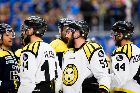 Brynäs Johan Alcén, Marc Zanetti och Jacob Blomqvist