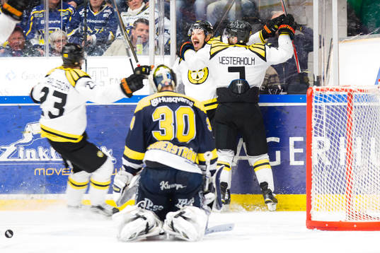 Brynäs Tomas Zaborsky jublar