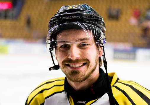 Brynäs Tomas Zaborsky jublar