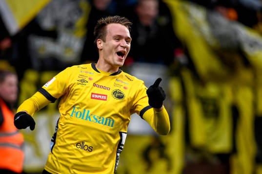 Elfsborgs Viktor Prodell jublar