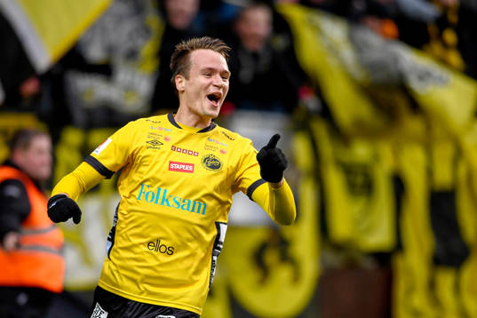 Elfsborgs Viktor Prodell jublar