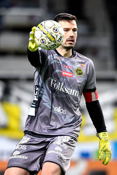 Elfsborgs målvakt Kevin Stuhr Ellegaard