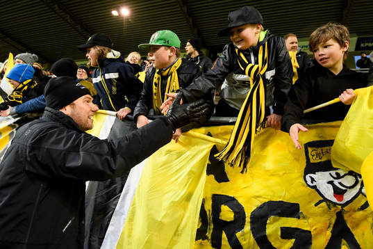 Elfsborgs manager Magnus Haglund tackar unga Elfsborgs