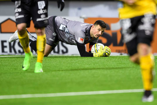 Elfsborgs målvakt Kevin Stuhr Ellegaard
