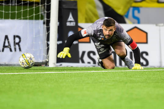 Elfsborgs målvakt Kevin Stuhr Ellegaard