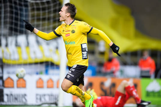 Elfsborgs Viktor Prodell jublar