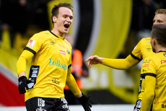 Elfsborgs Viktor Prodell jublar