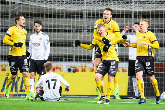 Elfsborgs Joakim Nilsson jublar