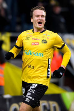 Elfsborgs Viktor Prodell jublar