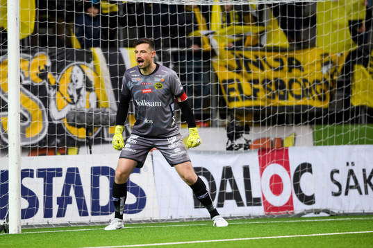 Elfsborgs målvakt Kevin Stuhr Ellegaard