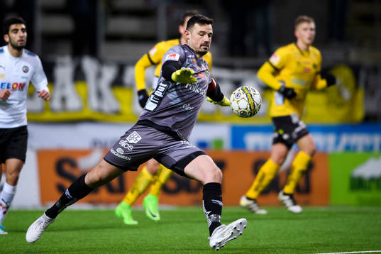 Elfsborgs målvakt Kevin Stuhr Ellegaard