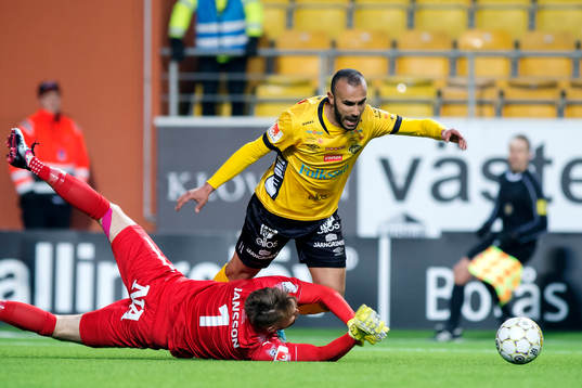 Örebros målvakt Oscar Jansson