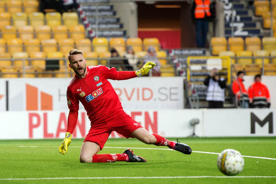 Örebros målvakt Oscar Jansson