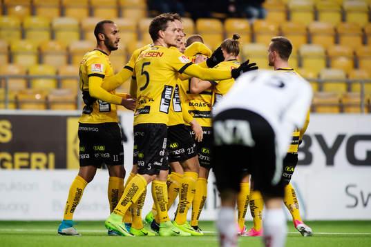 Elfsborgs Issam Jebali, Jörgen Horn, Viktor Prodell och