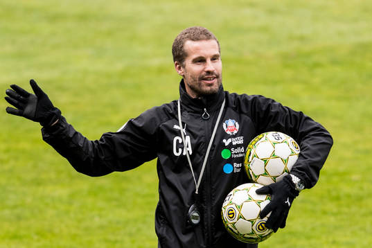 Assisterande tränare Christoffer Andersson