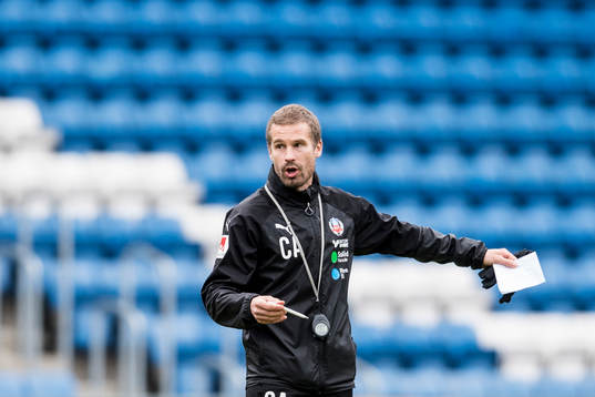 Assisterande tränare Christoffer Andersson