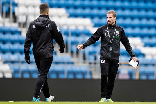 Assisterande tränare Christoffer Andersson