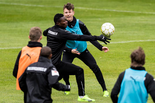 Alex Timossi Andersson och Oke Akpoveta
