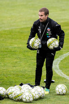 Assisterande tränare Christoffer Andersson
