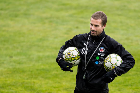 Assisterande tränare Christoffer Andersson