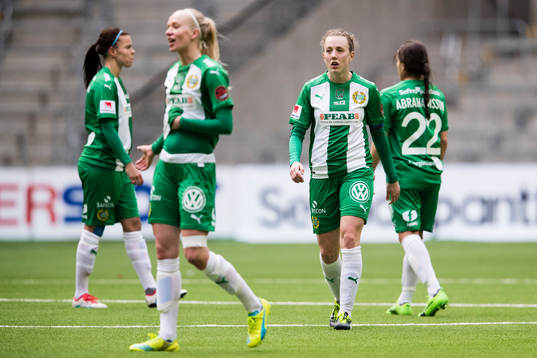 Hammarbys Olga Ekblom deppar