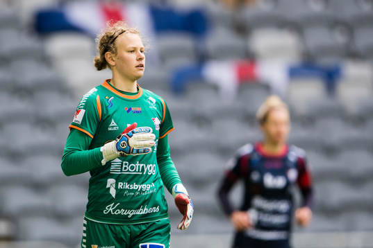 Linköpings målvakt Cajsa Andersson