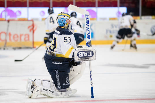 s målvakt Fredrik Pettersson-Wentzel före  final 4 i