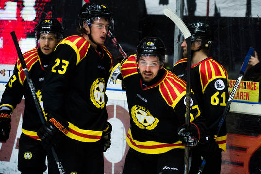 Brynäs Tomas Zaborsky jublar