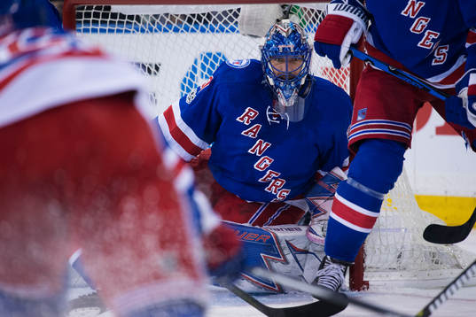 Rangers målvakt Henrik Lundqvist