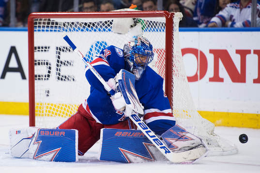 Rangers målvakt Henrik Lundqvist